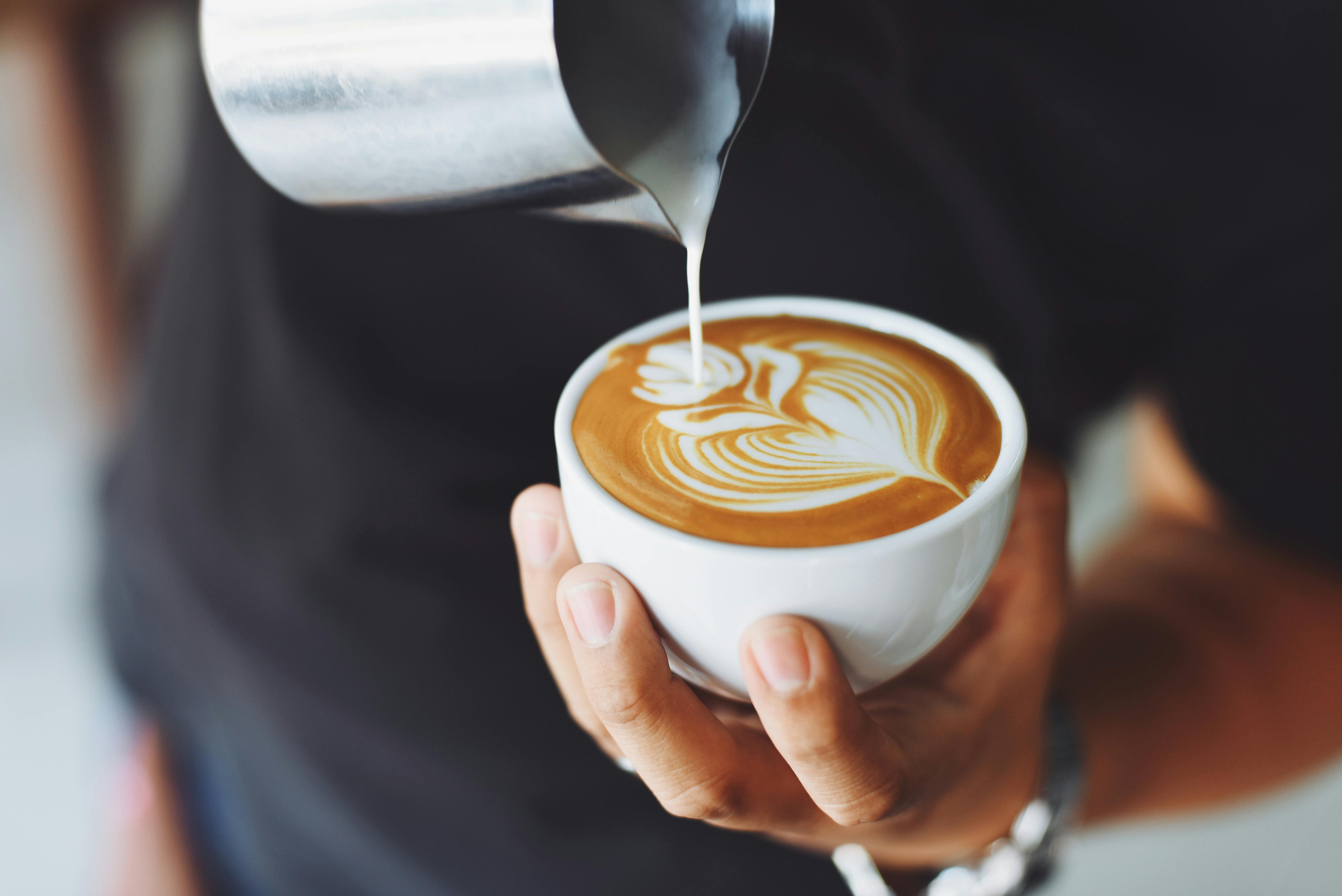 Café latte art